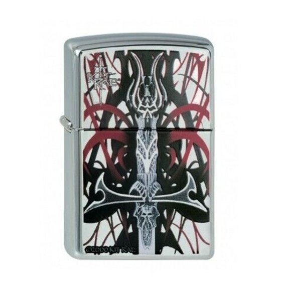 2007 - Rare Retired Kit Rae Zippo Lighter - Picture 1 of 1